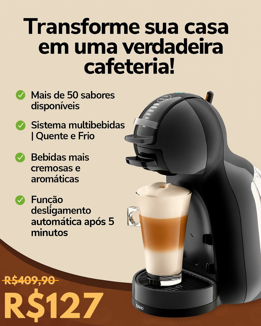 Cafeteira Nescafé Dolce Gusto Mini Me